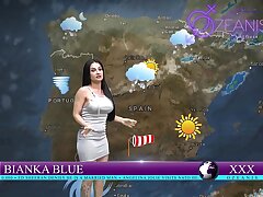 Follandose la chica de clima en vivo (