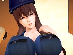 POLICEWOMAN WORKING WITH Enjoy 3D Manga