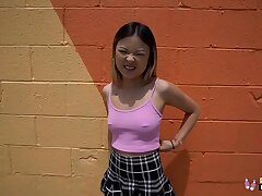 Real Teens - Hot Chinese Teen Lulu Chu Fucked During Porn Audition