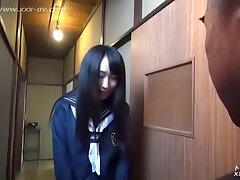 Squidpis - Uncensored Insatiable old japanese stud porks hot girlfriend and teaches her daughter-in-law