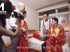 ModelMedia Asia-Lewd Wedding Scene-Liang Yun Fei-MD-0232-Best Original Asia Pornography Flick