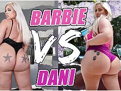 BANGBROS - Epic Plus-size Showdown Starring Phat ass white girl Sex industry stars Mz Dani & Ashley Barbie (Holy Fuuuuck!)