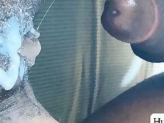 Running in rivulets Raw Pussy Ebony