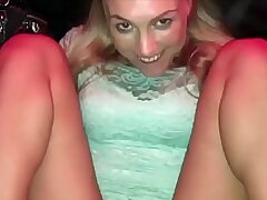 Schoolgirl enjoys to go to Fuckfest