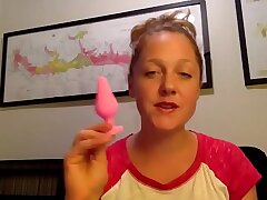 Anal invasion Butt Cork Review Video   How to Use The Naughty Candy Heart Butt Speculums