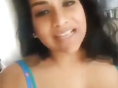 North indian aunty display her off