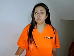 Dude makes an ran away prisoner his bitch