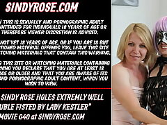 Both Sindy Rose crevices extremly well fisted by LadyKestler